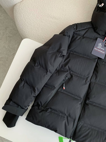 Moncler Grenoble Black Down Ski Jacket