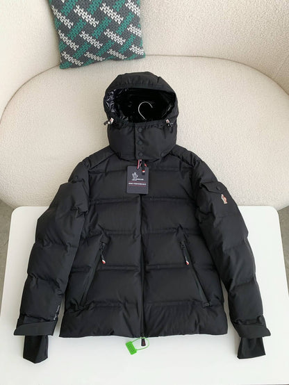 Moncler Grenoble Black Down Ski Jacket