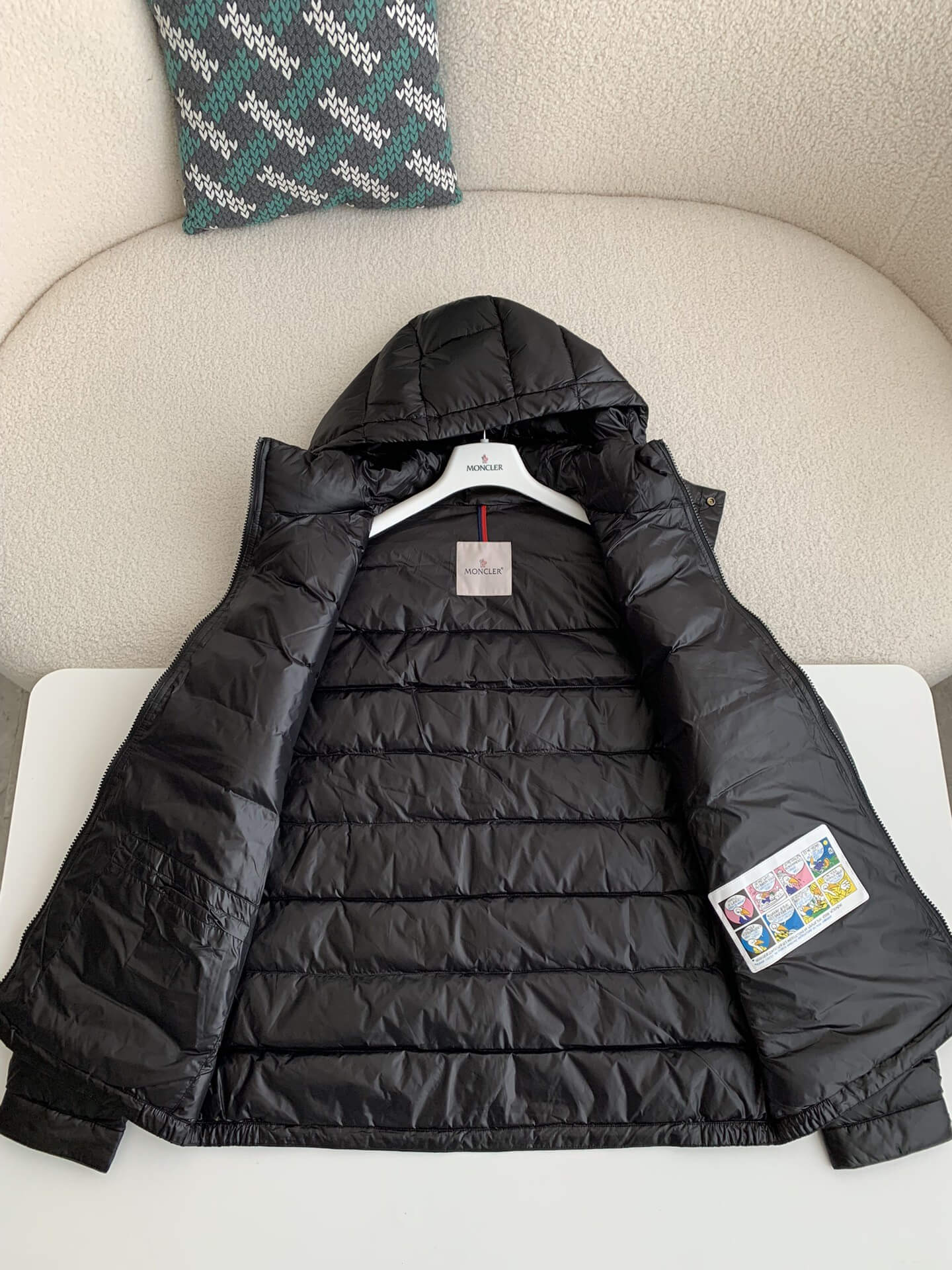 Moncler Men's Black Down Jacket