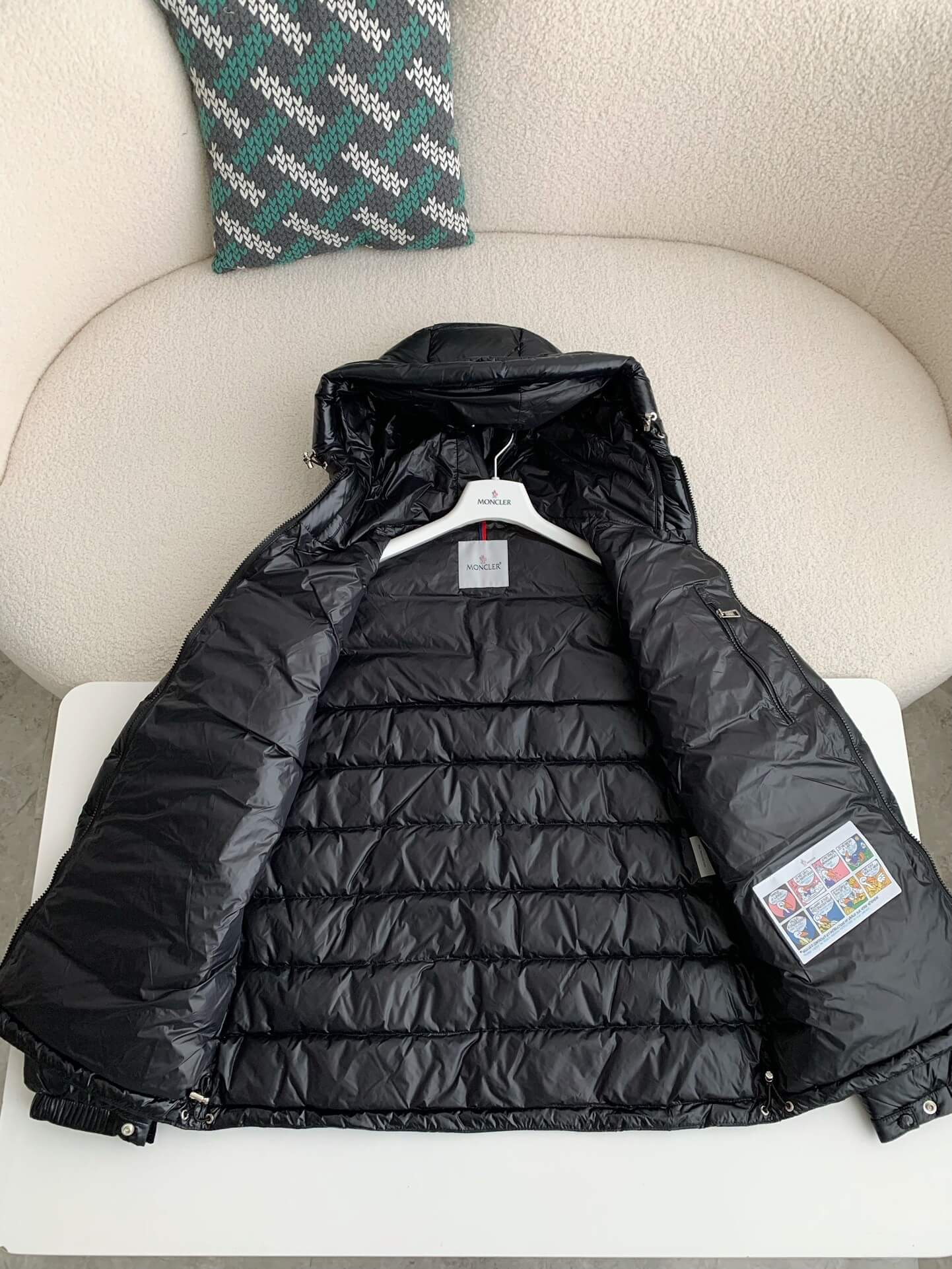 Moncler Men's Black Down Jacket