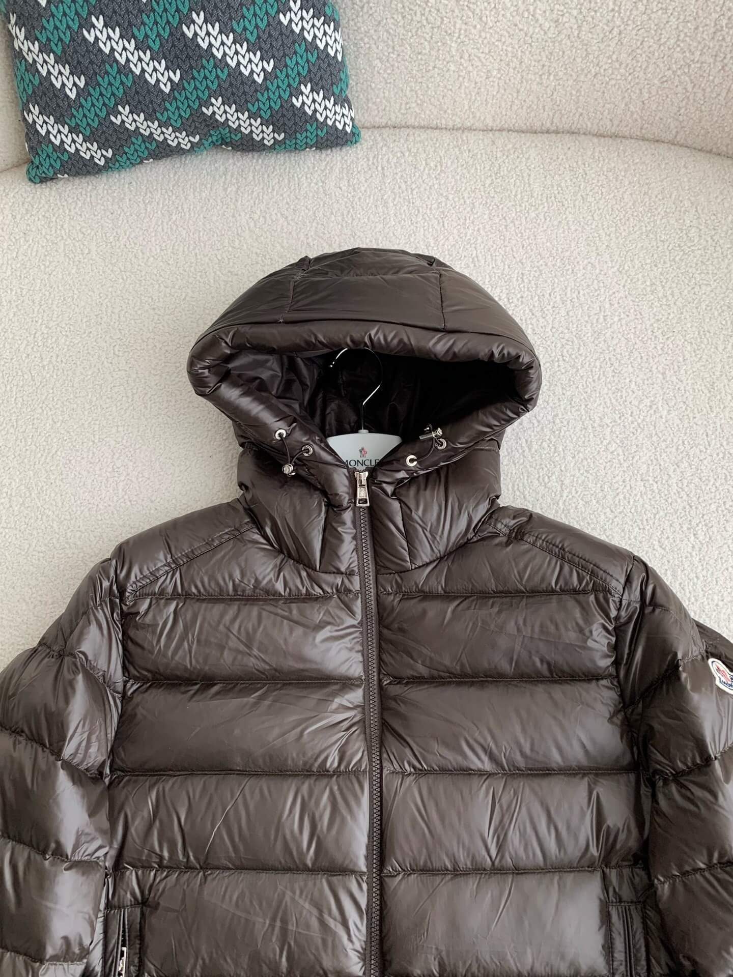 Moncler Men's Coffee Down Jacket