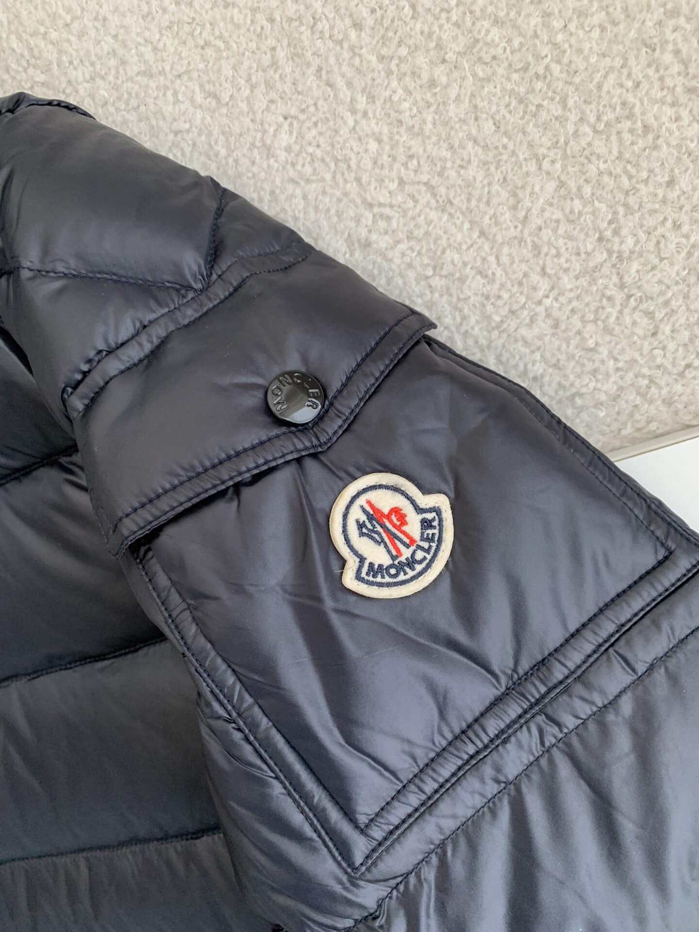 Moncler Men's Dark Blue Down Jacket