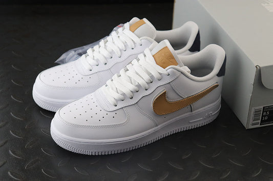 Nike Air Force 1 Low Sneaker White Tan