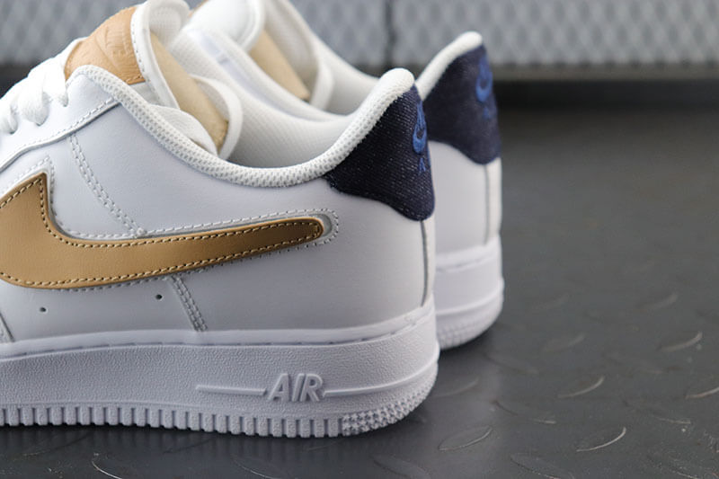 Removable swoosh air fashion force one