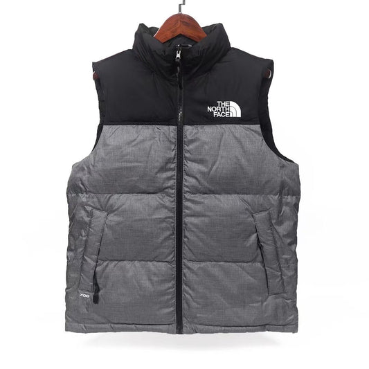 North Face 1996 Retro Nuptse Down Vest "Gray Black"