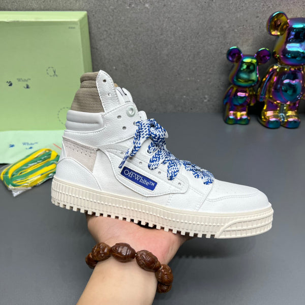 Off-White Off-Court 3.0 White Blue High-Top Sneaker – HolloShoe