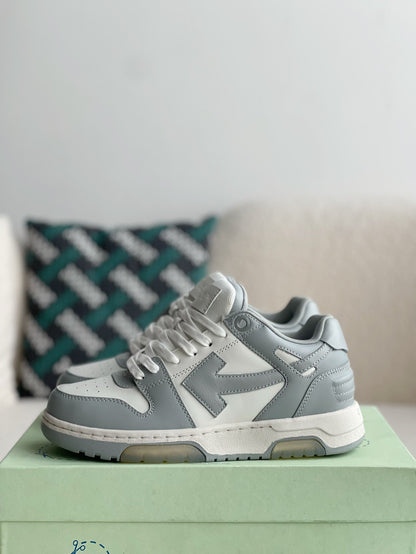 Off-White Out of Office "OOO" Sneaker "Grau Weiß"