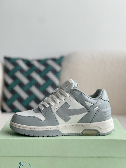 Off-White Out of Office "OOO" Sneaker "Grau Weiß"