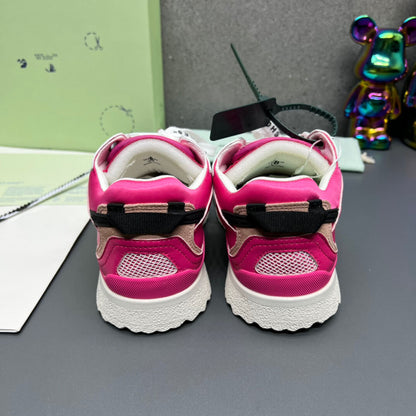 Off-White 'Fuchsia Pink' Sponge Mid-Top Sneaker