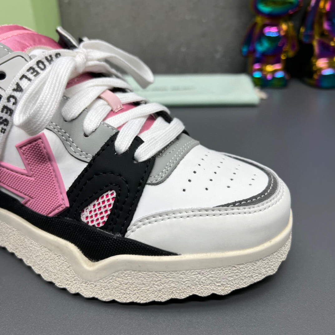 Off-White 'Light Pink' Midtop Sponge Sneakers