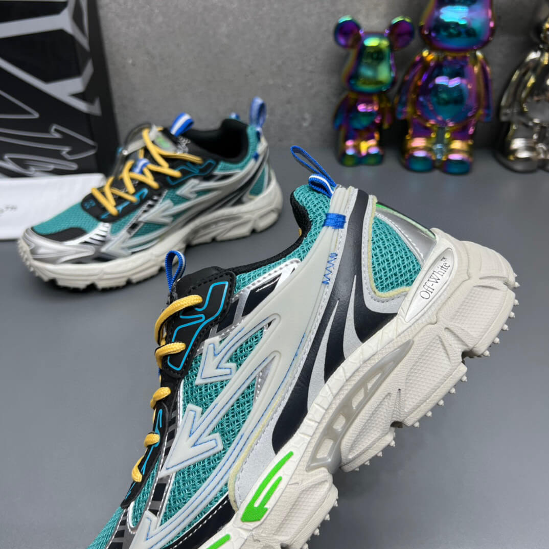 Off-White Blue White Be Right Back Sneakers