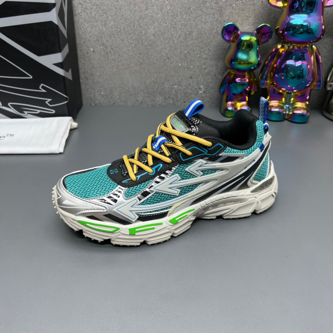 Off-White Blue White Be Right Back Sneakers