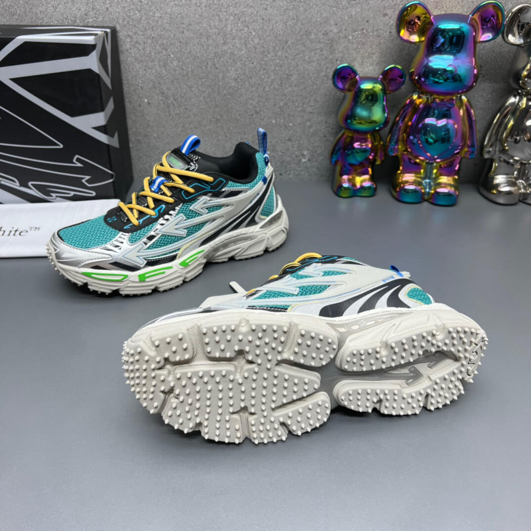 Off-White Blue White Be Right Back Sneakers