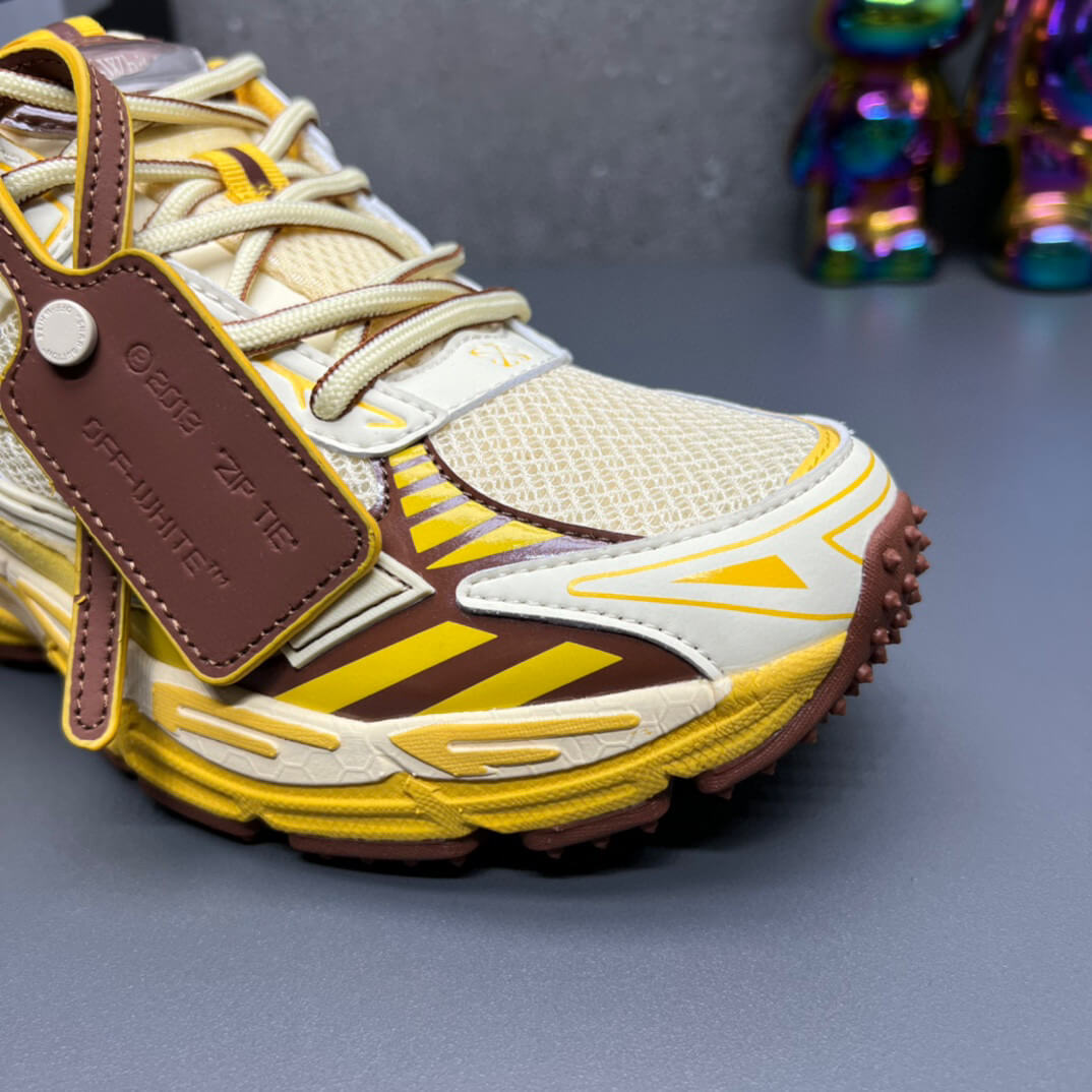 Off-White Yellow Be Right Back Sneakers