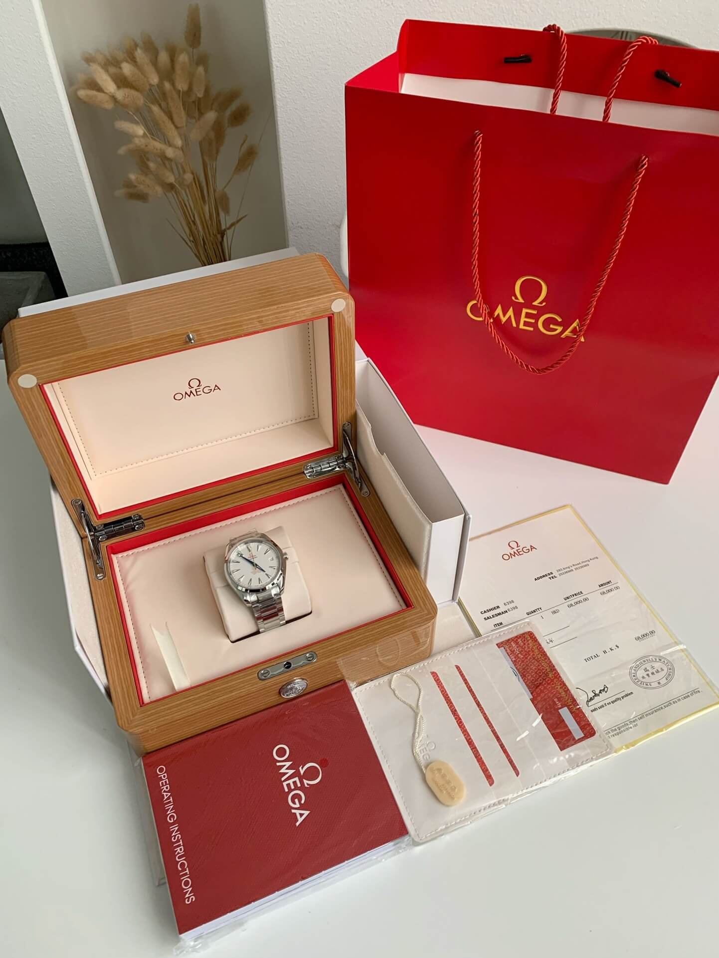 Omega Seamaster Aqua Terra 150M Co-Axial Master Chronometer 41mm Ref. 220.10.41.21.02.001 – Silver "Teak" Dial