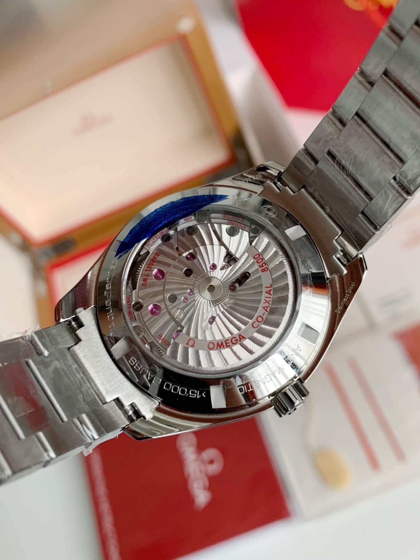 Omega Seamaster Aqua Terra 150M Co-Axial Master Chronometer 41mm Ref. 220.10.41.21.02.001 – Silver "Teak" Dial