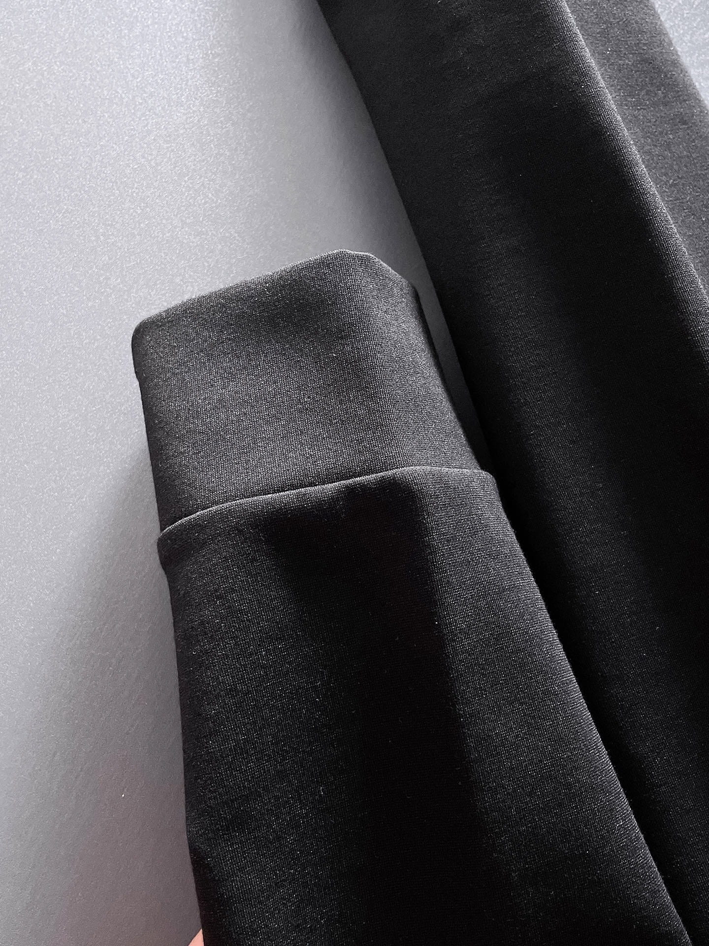 Prada Linea Rossa Tracksuit Set - Black Technical Knit Zip Jacket