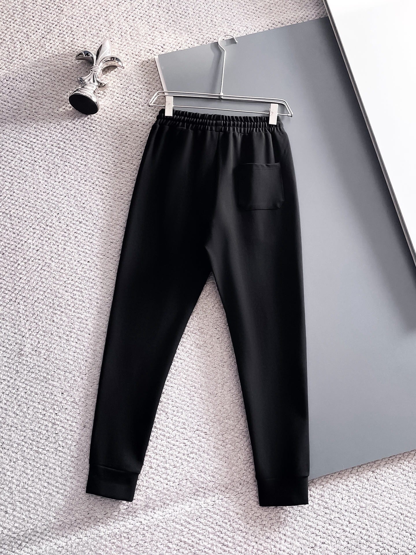 Prada Linea Rossa Tracksuit Set - Black Technical Knit Zip Jacket