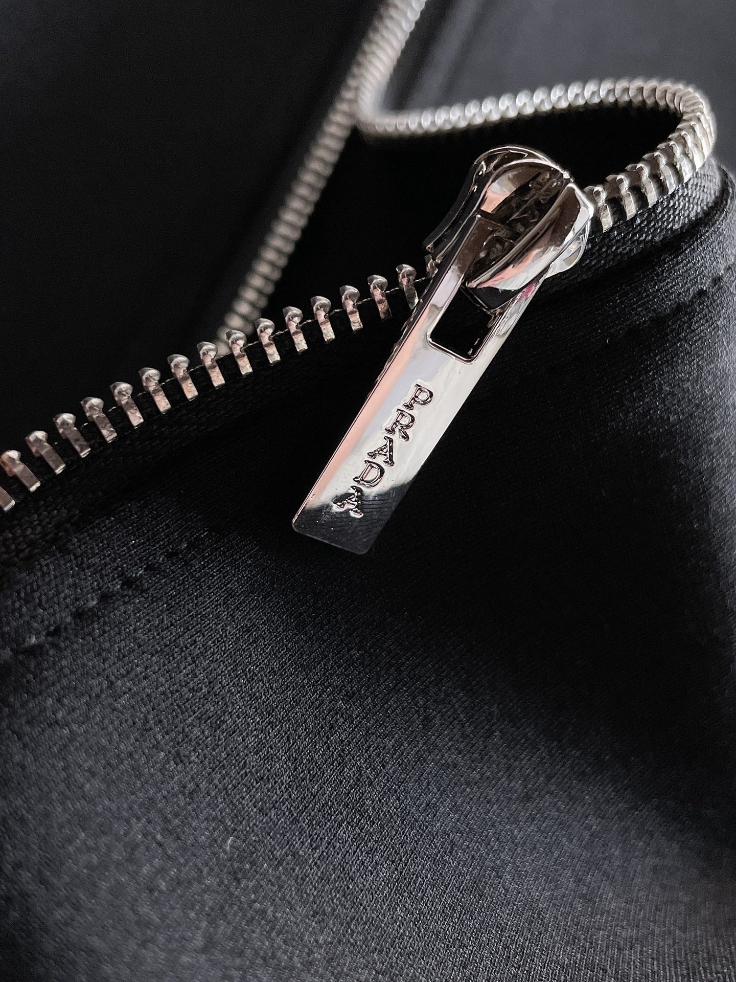 Prada Milano Tracksuit Set - Black Technical Knit Piping Zip Jacket & Pants