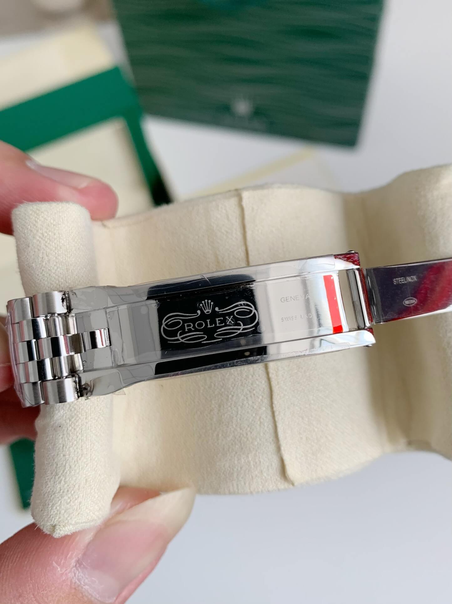 Rolex Datejust 41 Ref. 126334 – Oystersteel and White Gold, Slate Wimbledon Dial, Jubilee Bracelet