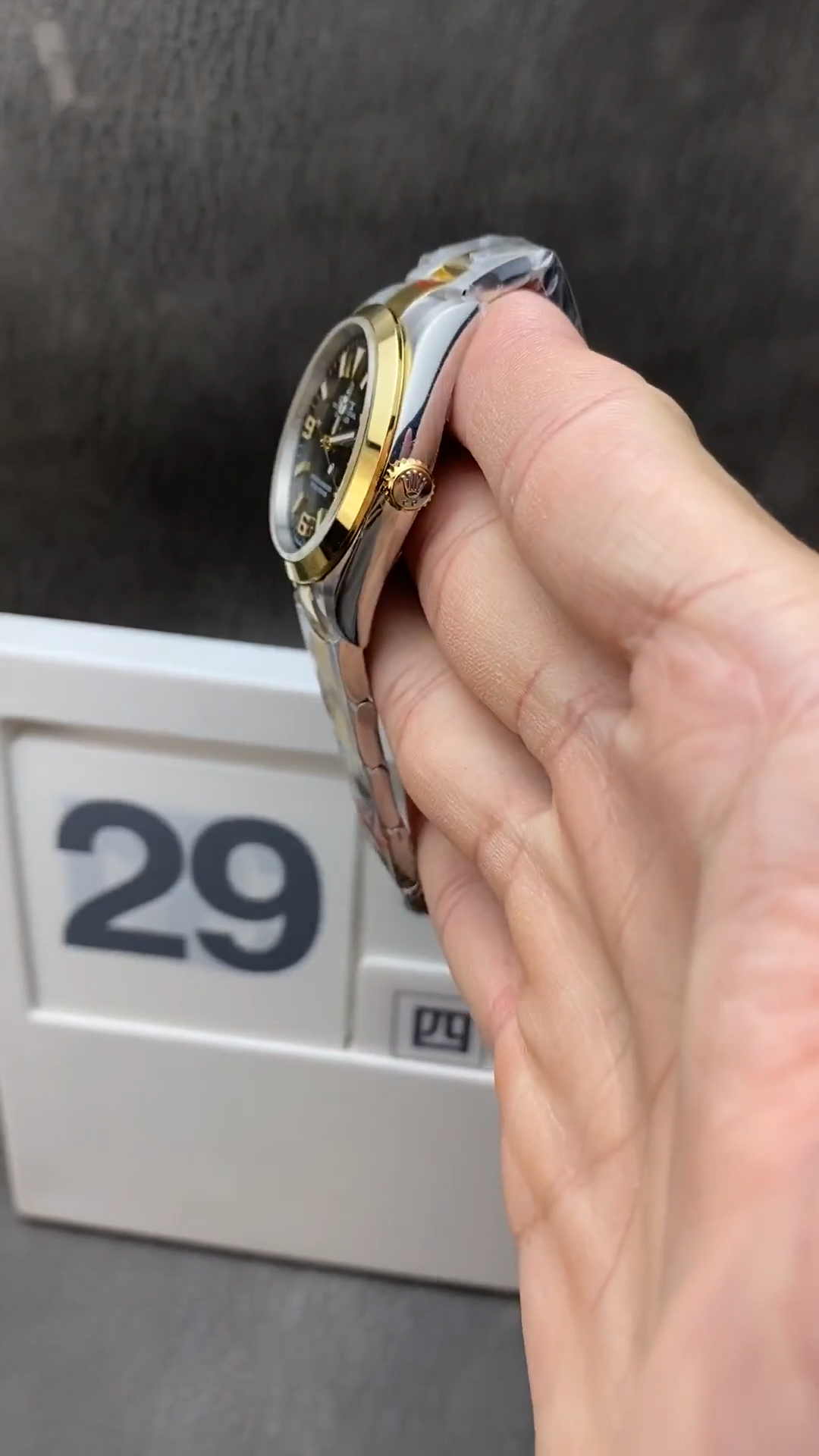 Rolex Explorer 36 Ref. 124273 – Yellow Rolesor (Oystersteel & 18ct Yellow Gold)