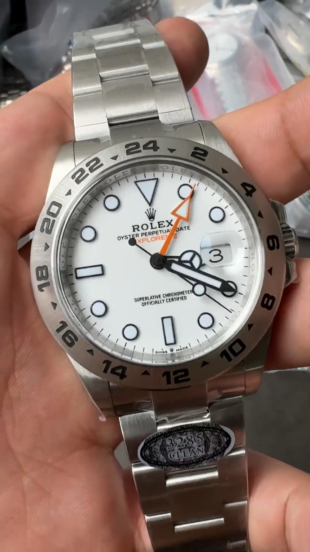 Rolex Explorer II Ref. 226570 – 42mm Oystersteel, Polar White Dial