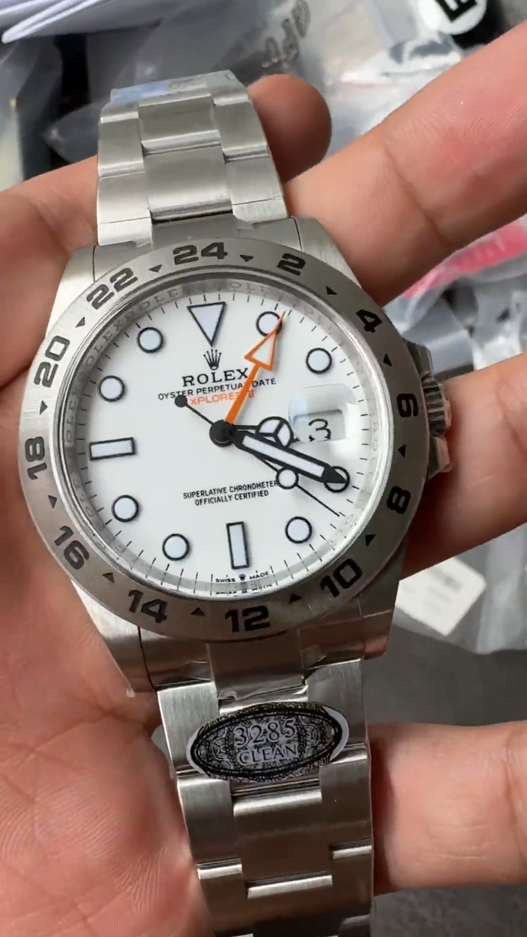 Rolex Explorer II Ref. 226570 – 42mm Oystersteel, Polar White Dial