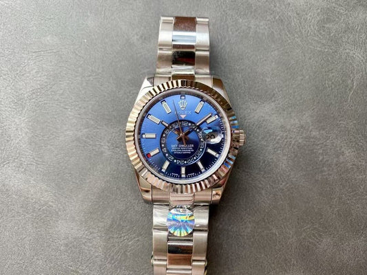 Rolex Sky-Dweller Ref. 326934 – White Rolesor, Blue Dial, Oyster Bracelet