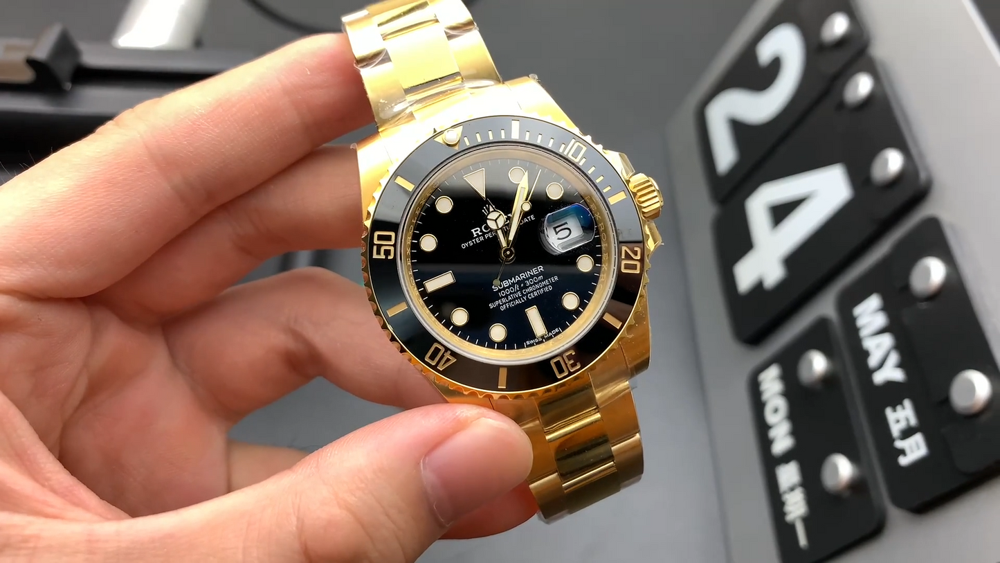 Rolex Submariner Date Ref. 126618LN – 18ct Yellow Gold, Black Dial
