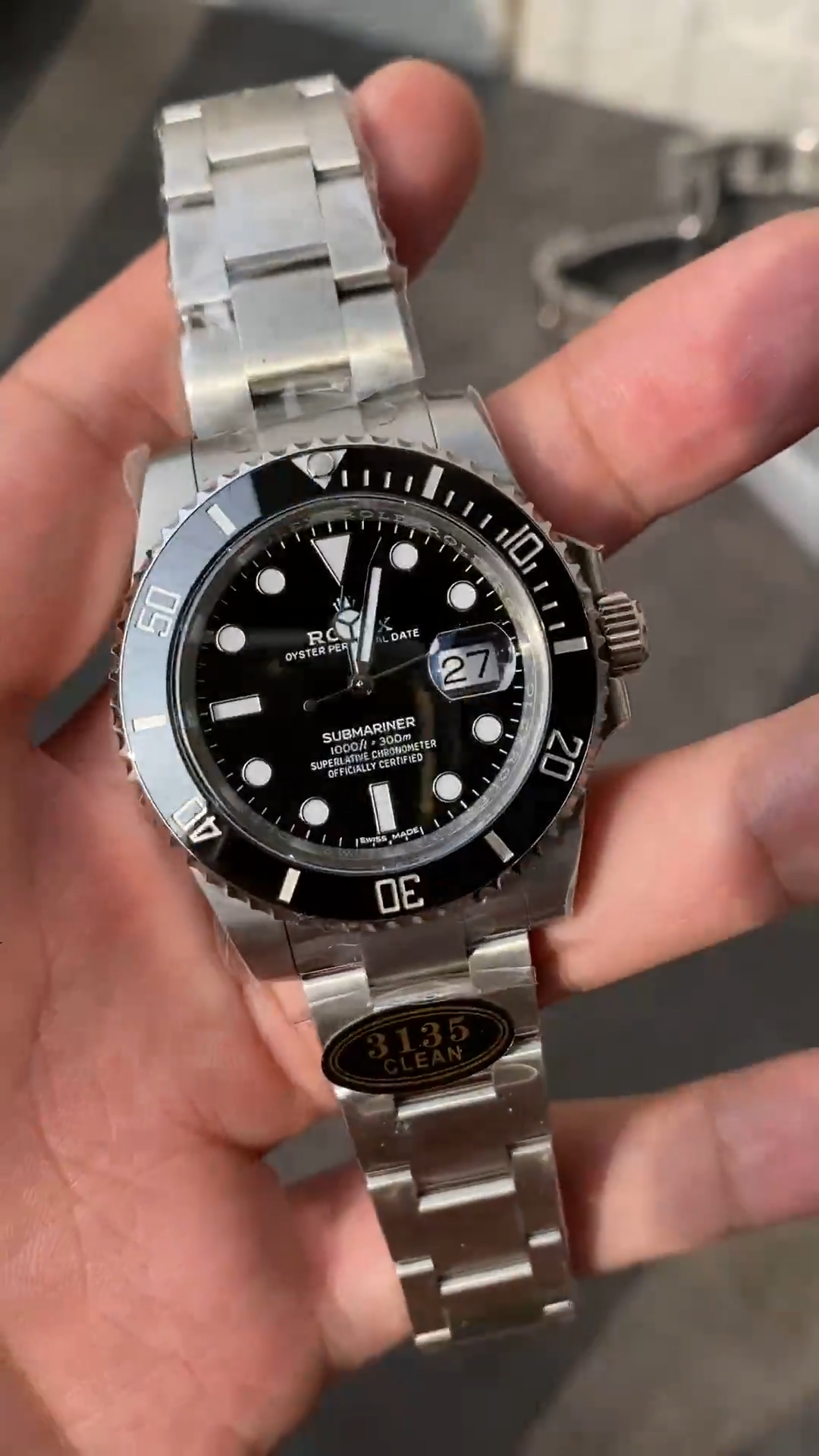 Rolex Submariner Date Ref. 126610LN – Oystersteel, Black Dial