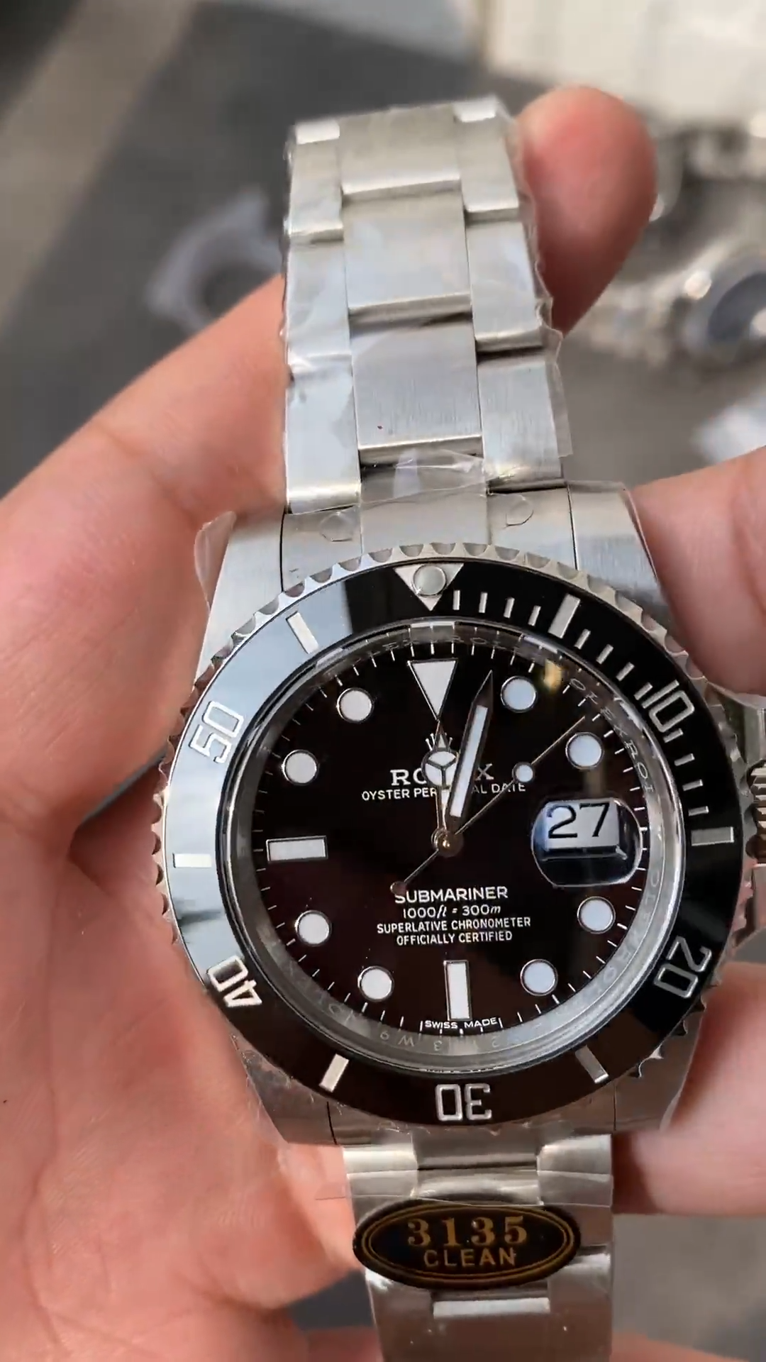 Rolex Submariner Date Ref. 126610LN – Oystersteel, Black Dial