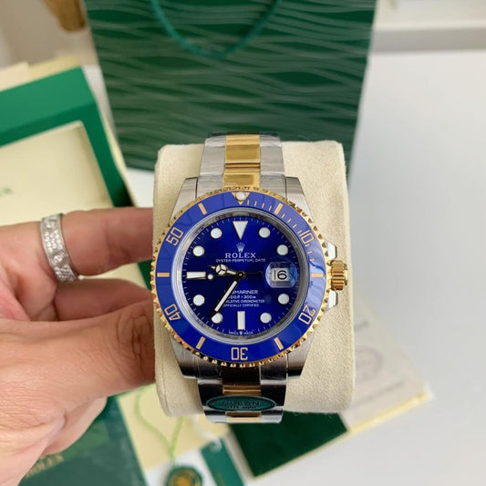 Rolex Submariner Date Ref. 126613LB – Yellow Rolesor, Royal Blue Dial