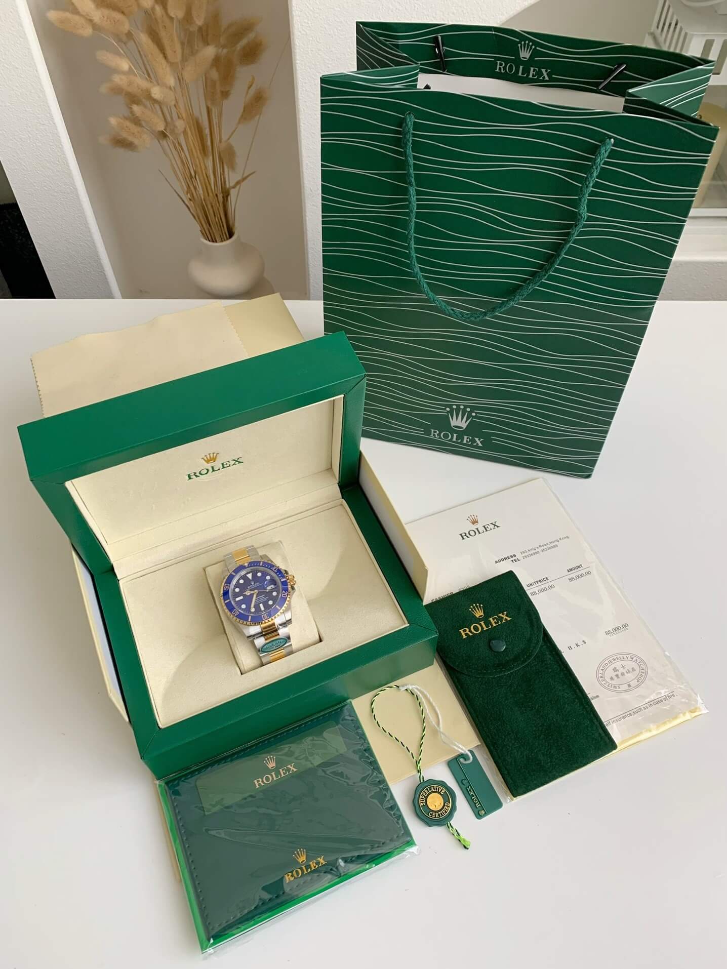 Rolex Submariner Date Ref. 126613LB – Yellow Rolesor, Royal Blue Dial