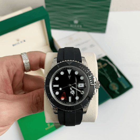 Rolex Yacht-Master 42 Ref. 226659 – 18ct White Gold, Black Dial, Oysterflex Bracelet