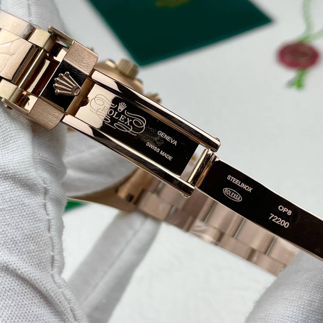 Cosmograph Daytona Everose Gold mit Meteoriten-Zifferblatt