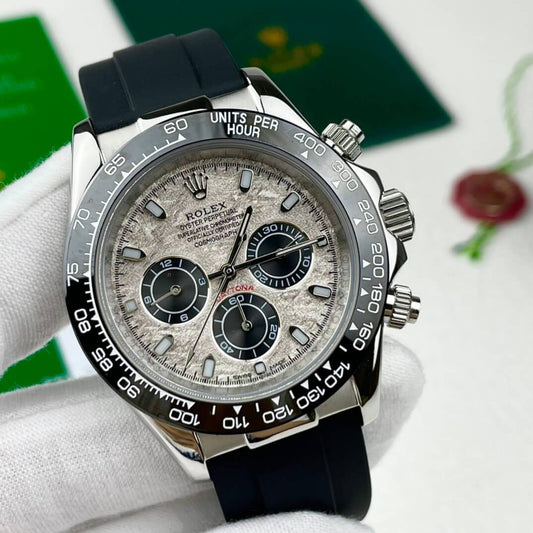 Rolex Cosmograph Daytona 116519LN with Meteorite Dial and Oysterflex Bracelet