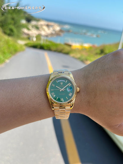 Rolex Oyster Perpetual Day-Date 40 "Green Dial"