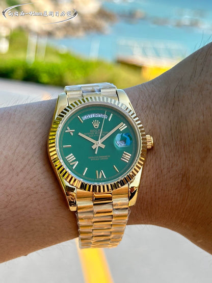 Rolex Oyster Perpetual Day-Date 40 "Green Dial"