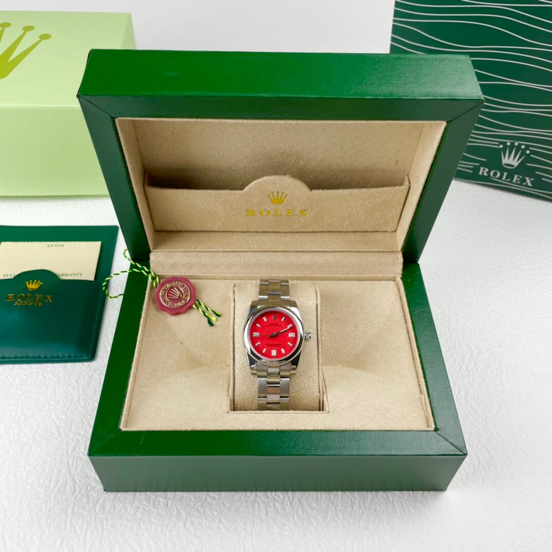 Rolex Oyster Perpetual "Red Dial"