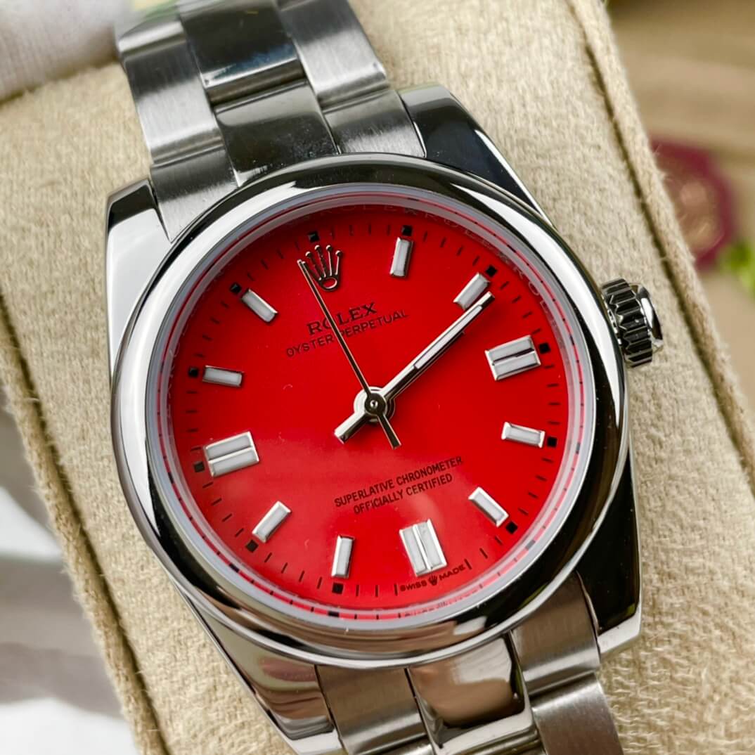 Rolex Oyster Perpetual "Red Dial"