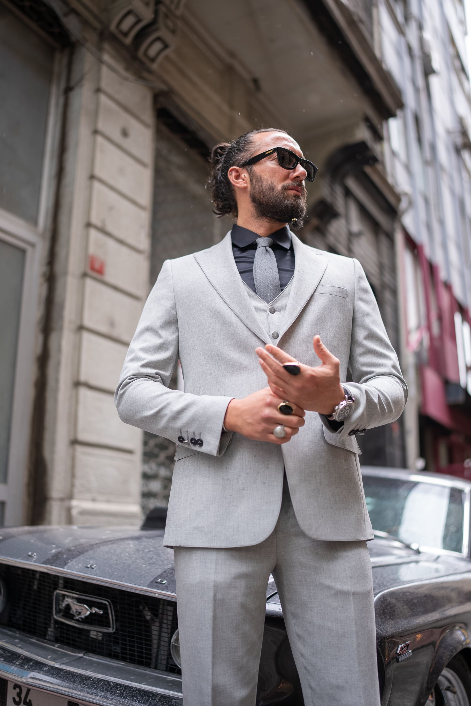 Signature Gray Slim Fit Suit EU48/US38 Signature Gray Slim Fit Suit EU48/US38