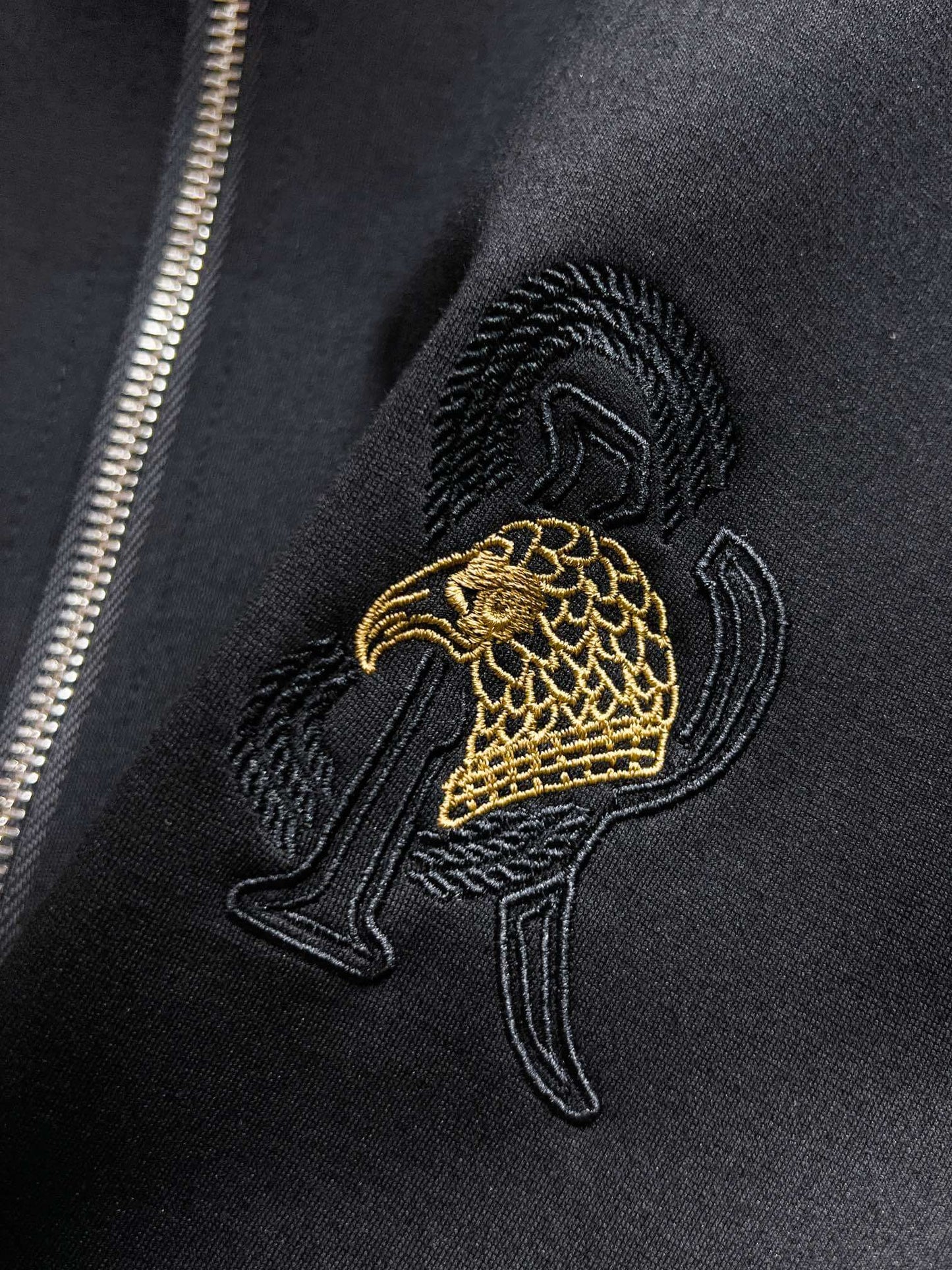 Stefano Ricci Eagle Logo Technical Jersey Tracksuit Black