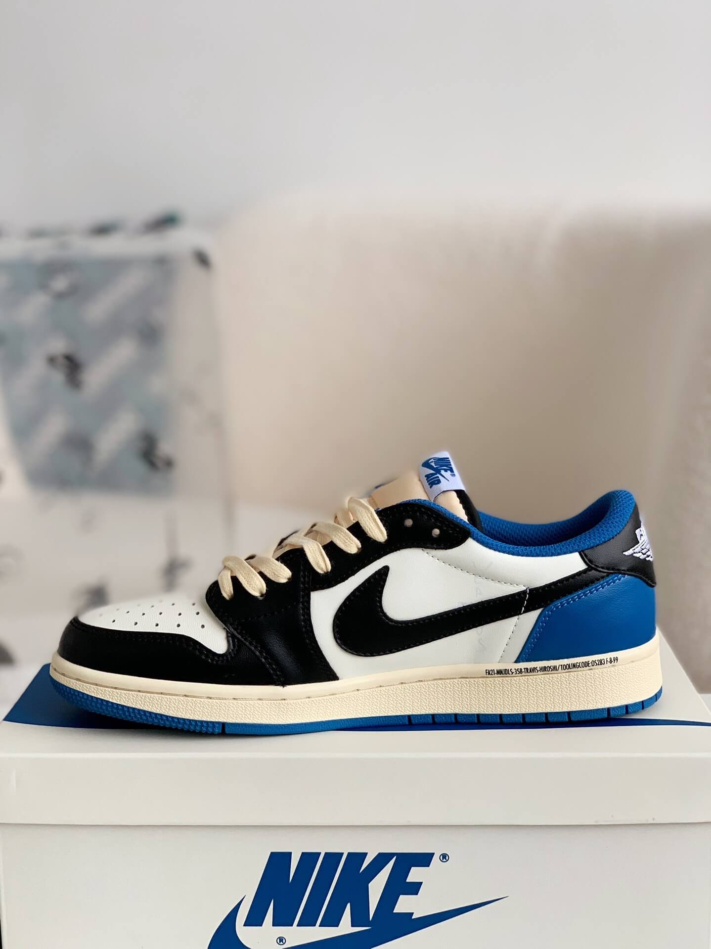 Air Jordan 1 Travis Scott sold Fragment Low Men's Size 8 OR BEST OFFER