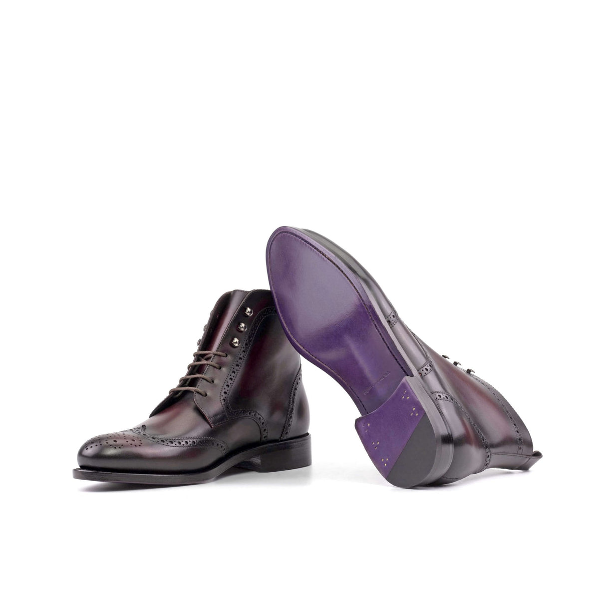 purple dress boots Purple Riding Boots EU37