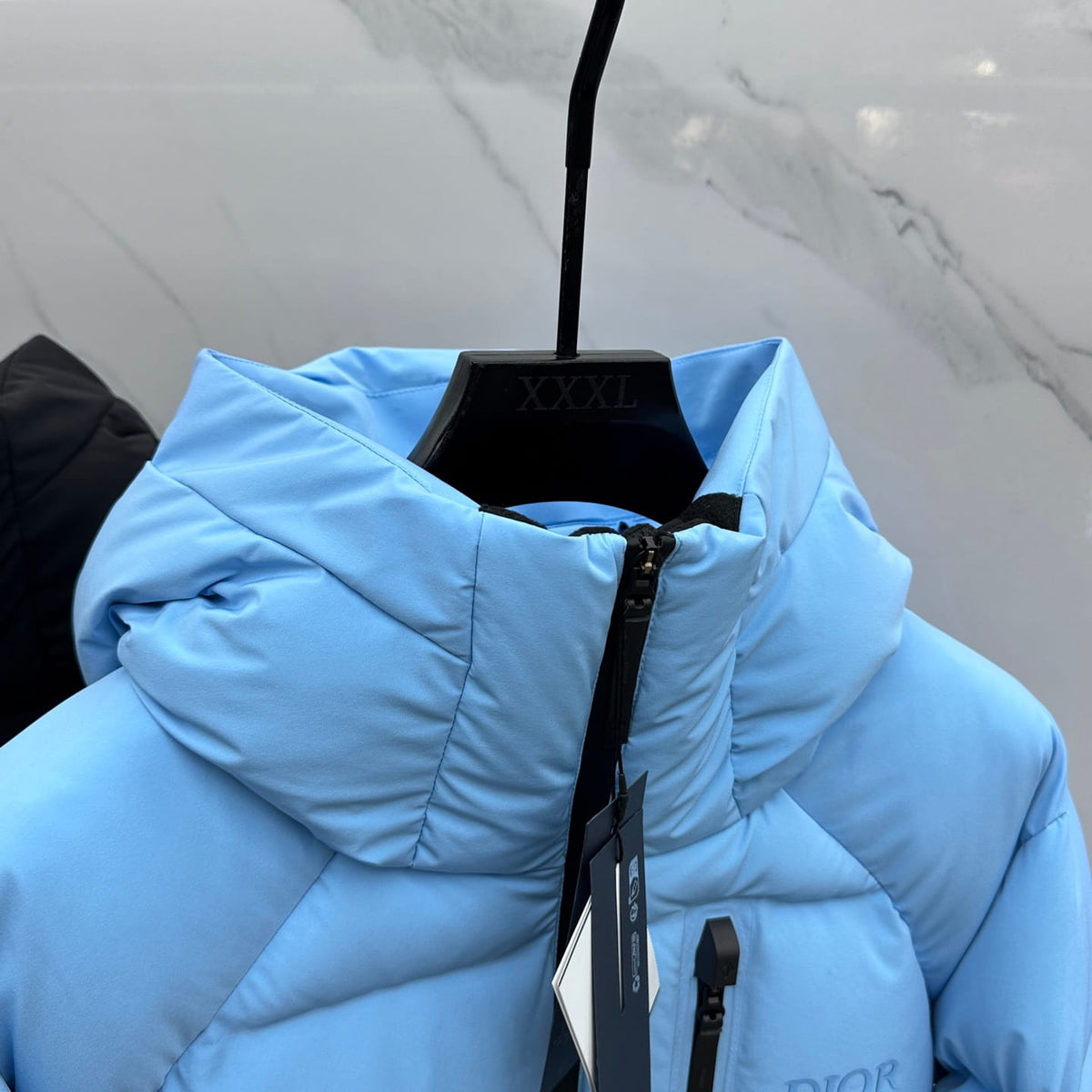 Dior Men's Mizusawa Sky Blue Down Puffer Jacket - Ski Capsule Coat