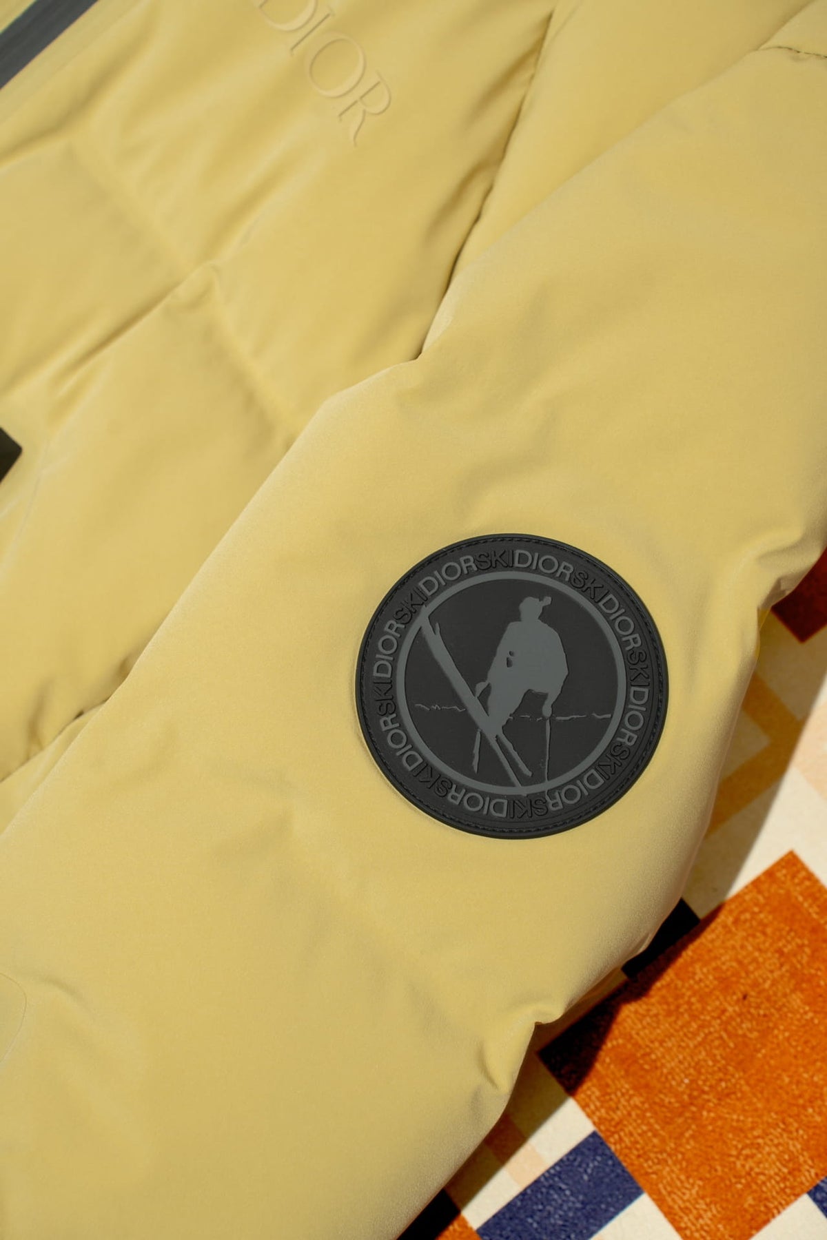 Dior Men's Mizusawa Yellow Down Puffer Jacket - Ski Capsule Hooded Coat