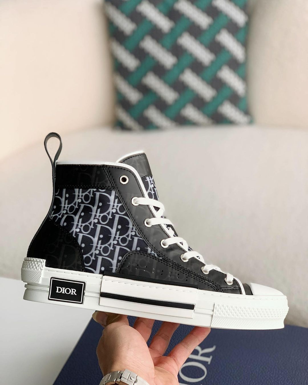 Dior B23 High-Top Sneakers