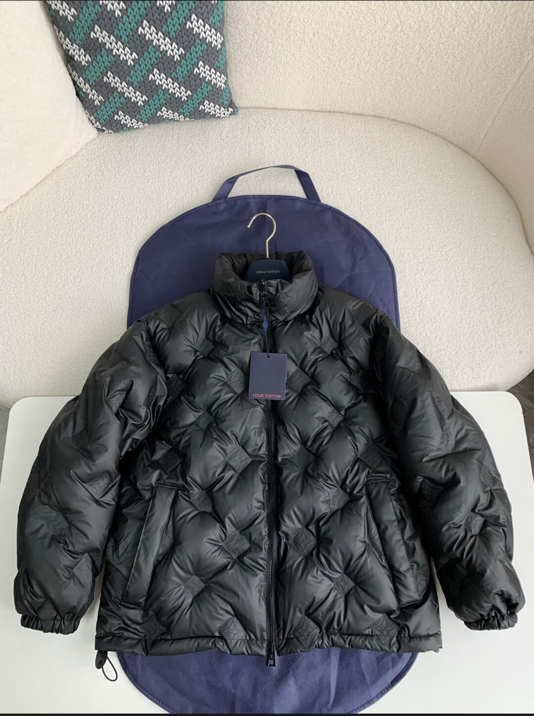 LV Glossy Puffer Jacket