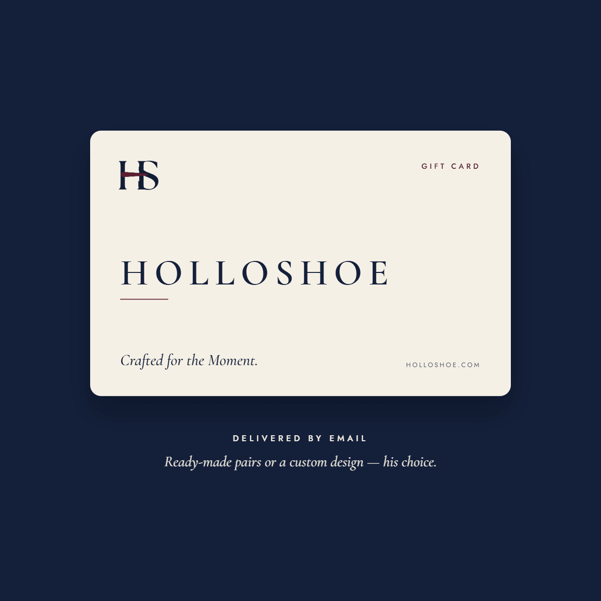 HolloShoe Gift Card