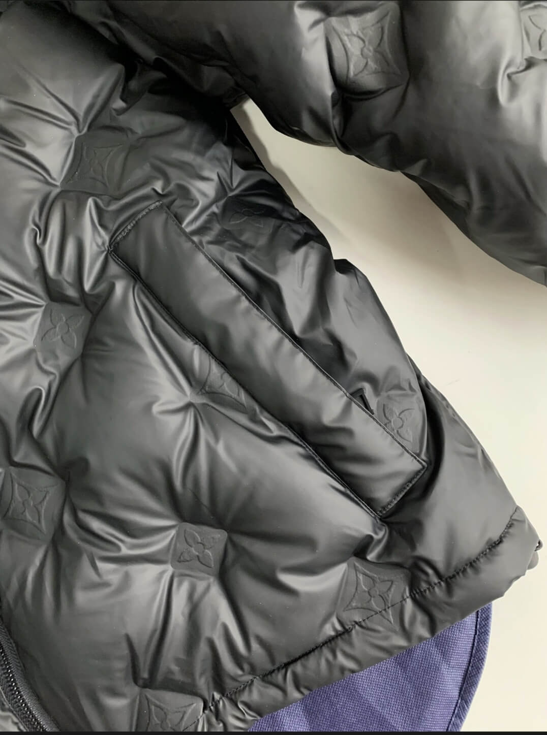 LV Glossy Puffer Jacket